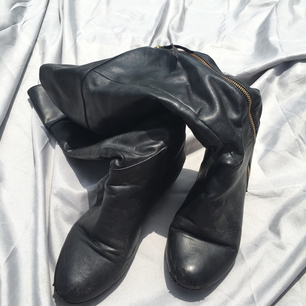 Express knee high boots